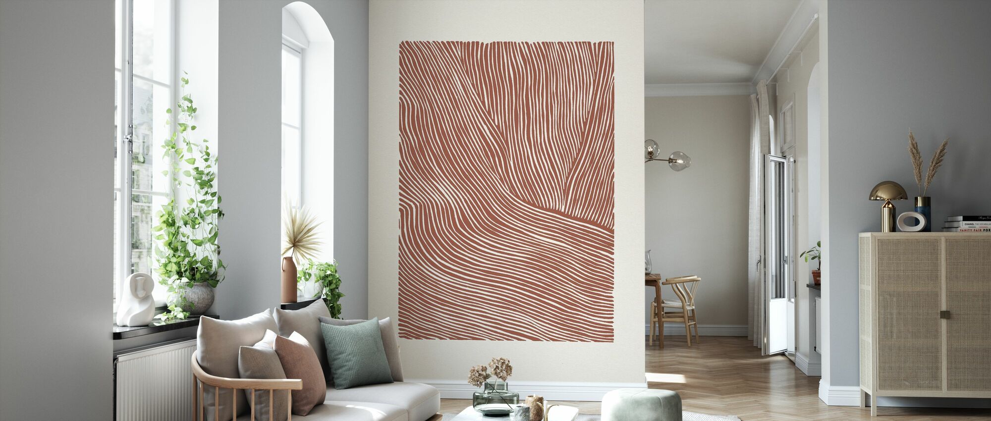 papier-peint-stripes-linocut-photowall papier-peint organique