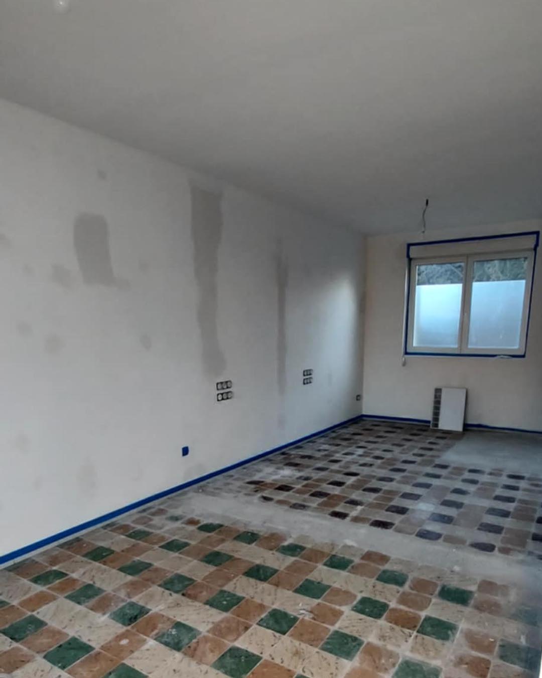 salon-coiffure-peggy-travaux l'espace coiffure avant les travaux